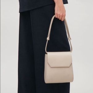 COS Cream Crossbody Bag